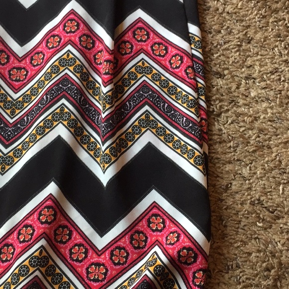 Cute Patterned Maxi Dress: Burlington Coat Factory - Picture 3 of 4